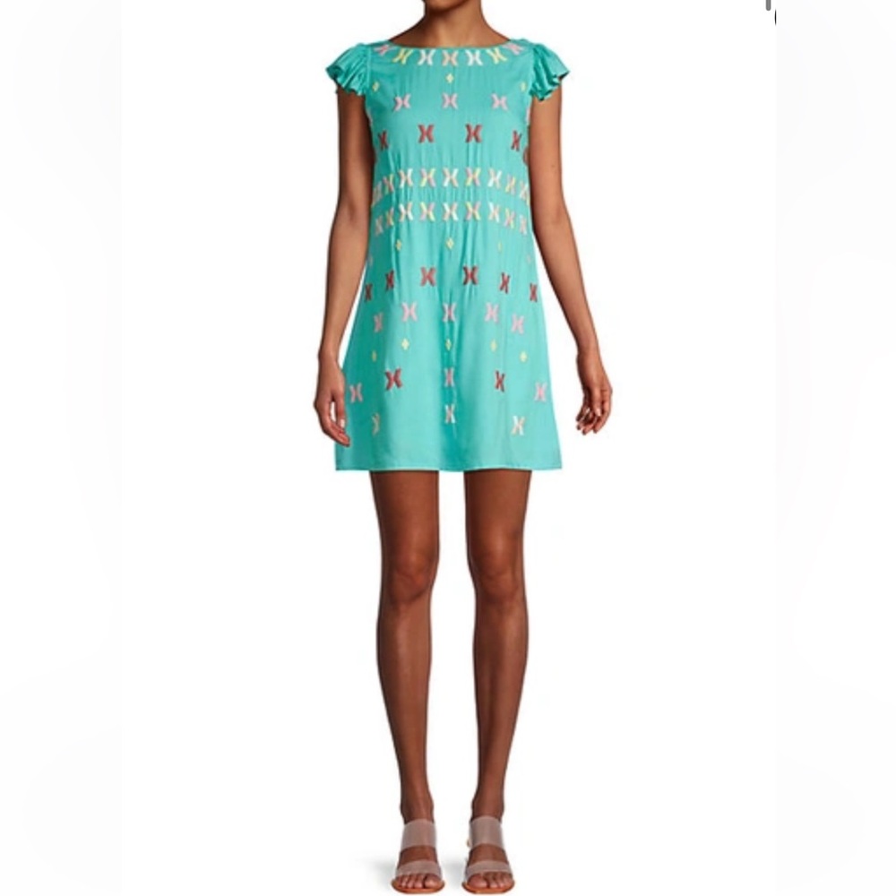 Mochi Flutter-sleeve Mini
Dress